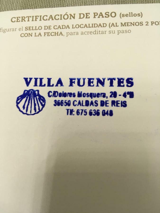 Villa Fuentes Caldas De Reis Eksteriør billede